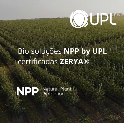 7 biosoluções da gama NPP da UPL obtém certificação ZERYA®